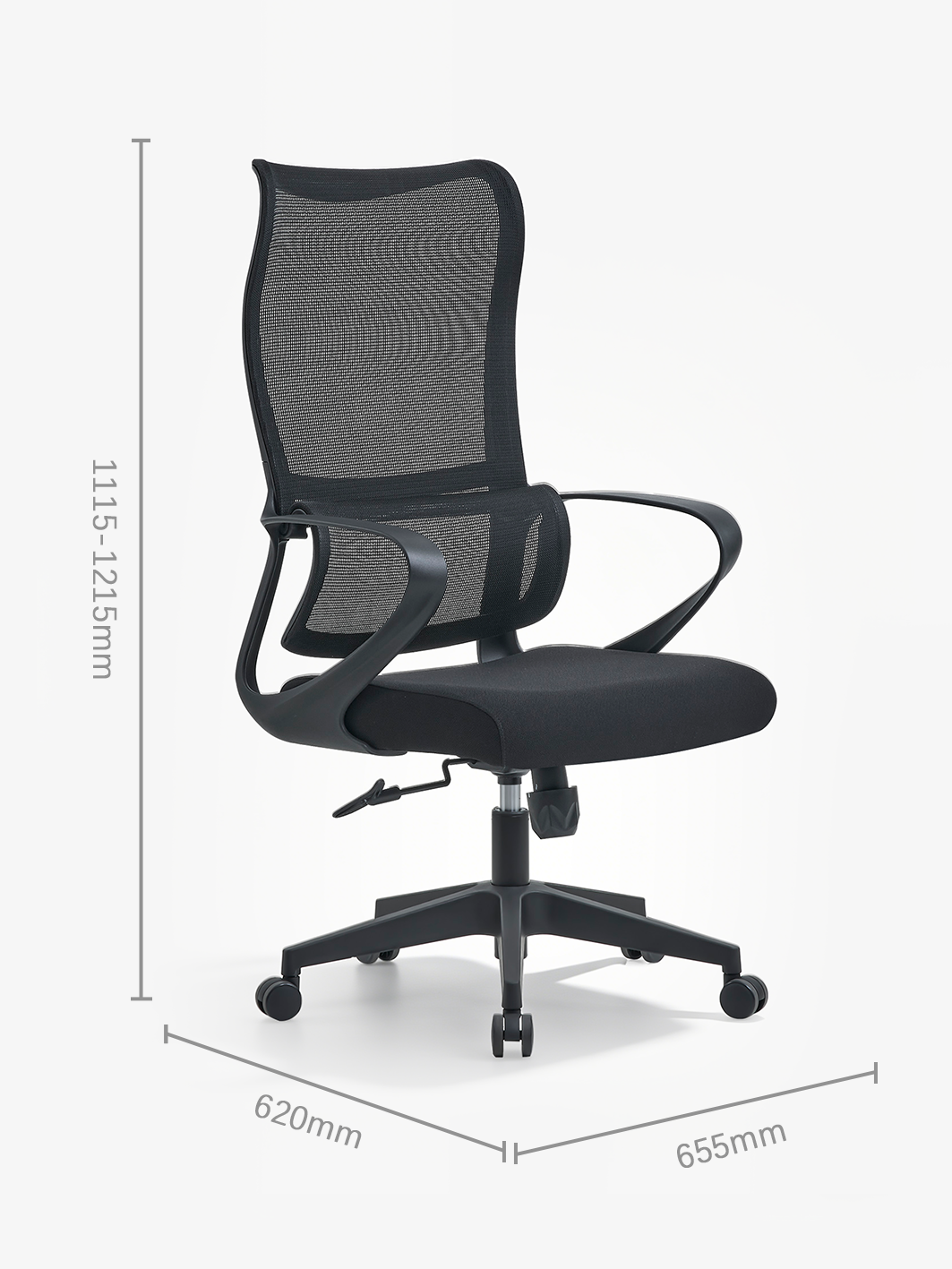 Mesh Executive Ergonomic Office Chair with Breathable Mesh Back