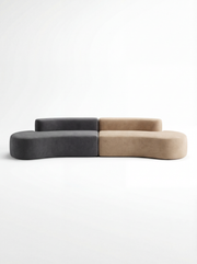 LUNE Lunar Curve Instant Bloom Modular Sofa